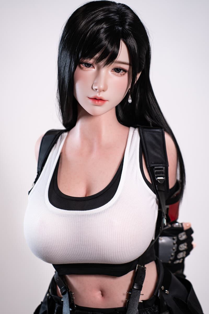 Picture of Fudoll Silicone Love doll 162cm (5.31ft) Silicone Asian Sex Doll with Gel Breasts Zhang Yinxi