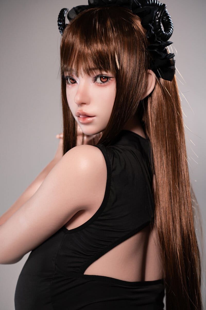 Picture of Fudoll Silicone Love doll 165cm (5.41ft) Real Asian, Real Skin Texture Baitao BBW Sex Doll
