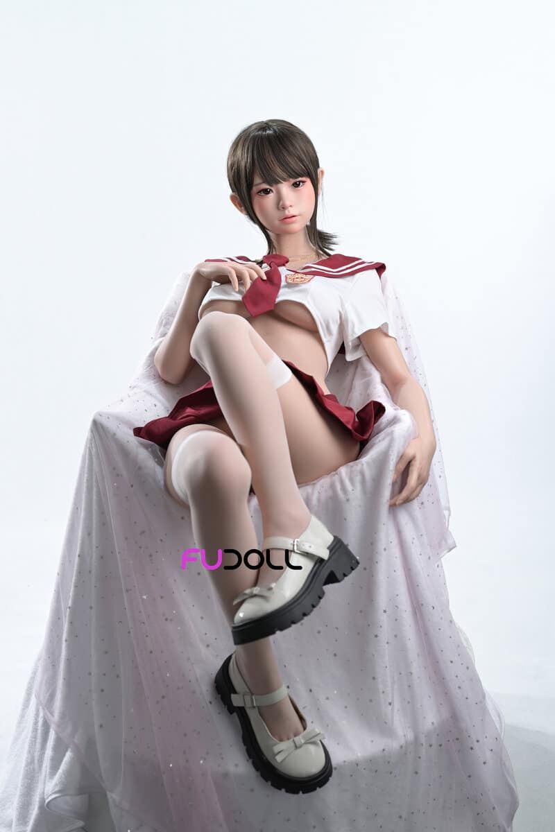Picture of Fudoll 148cm (4.85ft) Full Size Petite Sex Doll Silicone, Xiaoyan