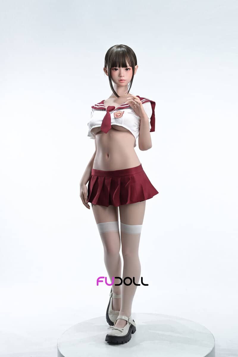 Picture of Fudoll 148cm (4.85ft) Full Size Petite Sex Doll Silicone, Xiaoyan