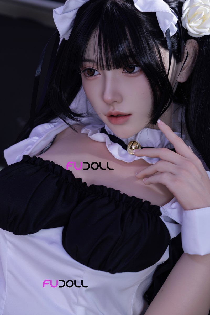 Picture of FUDOLL 162cm (5.31ft) Asian Sex Doll Silicone, XiaoBei, Free Another Random Head Included (US Stock)