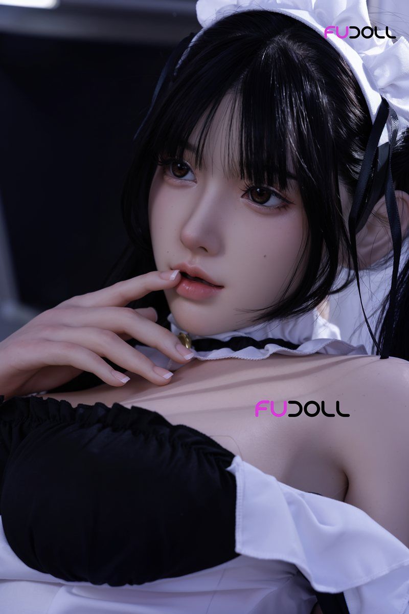 Picture of FUDOLL 162cm (5.31ft) Asian Sex Doll Silicone, XiaoBei, Free Another Random Head Included (US Stock)