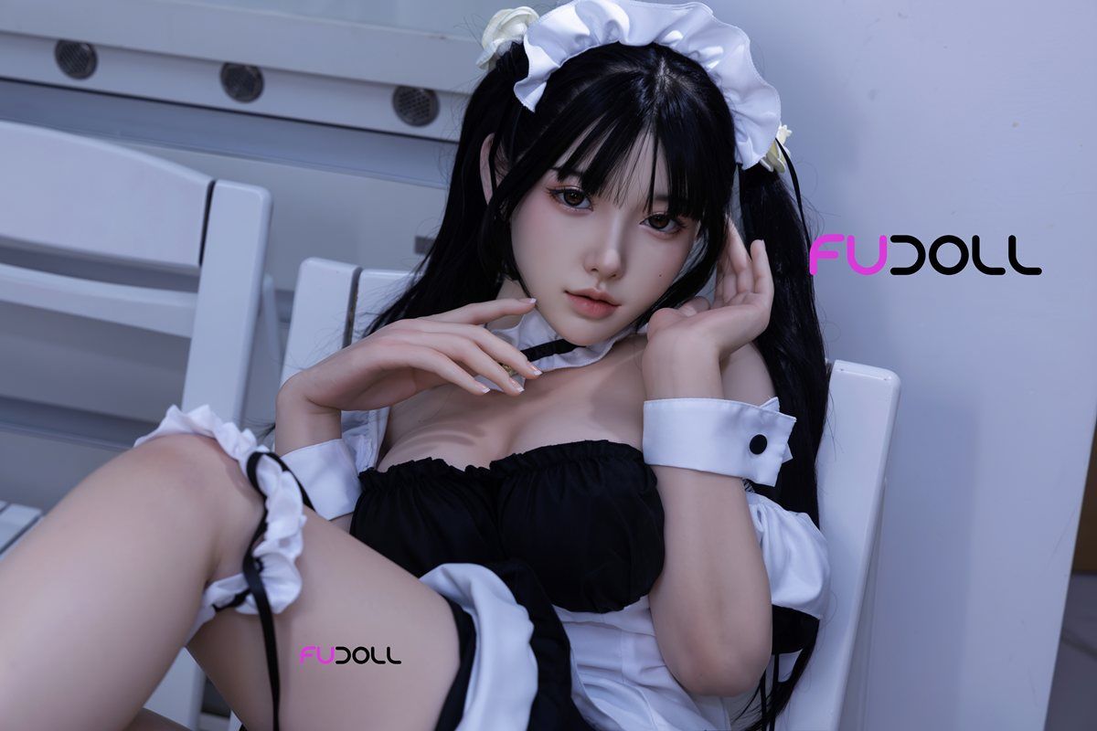 Picture of FUDOLL 162cm (5.31ft) Asian Sex Doll Silicone, XiaoBei, Free Another Random Head Included (US Stock)