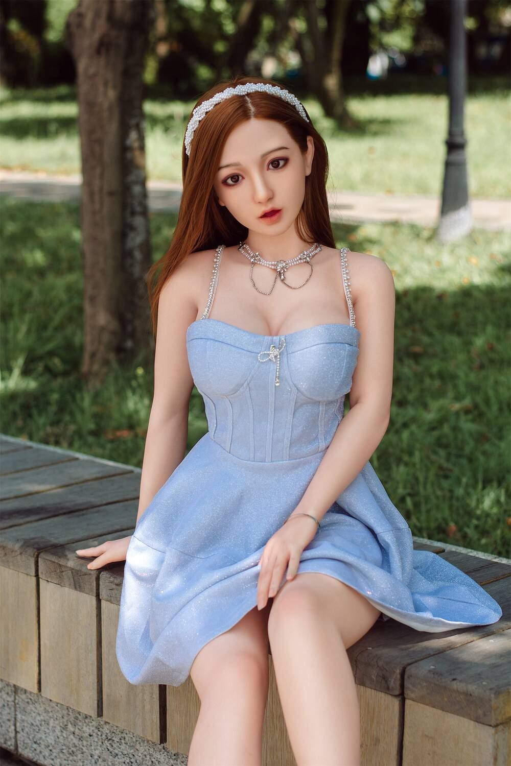 Picture of 155cm/5ft1 C-cup Silicone Sex Doll – Meijia