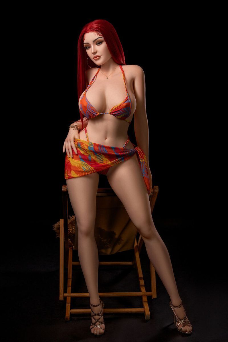 Picture of Rosretty 169cm/5ft7 D-cup Silicone Head Sex Doll – Emma Hood