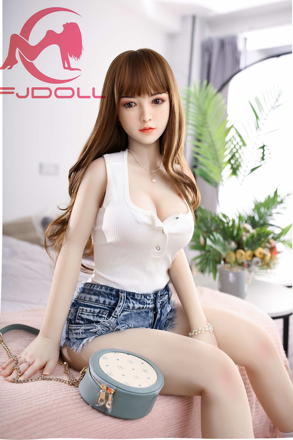 Picture of 159cm/5ft2 C-Cup Silicone Head Sex Doll - Zeylah