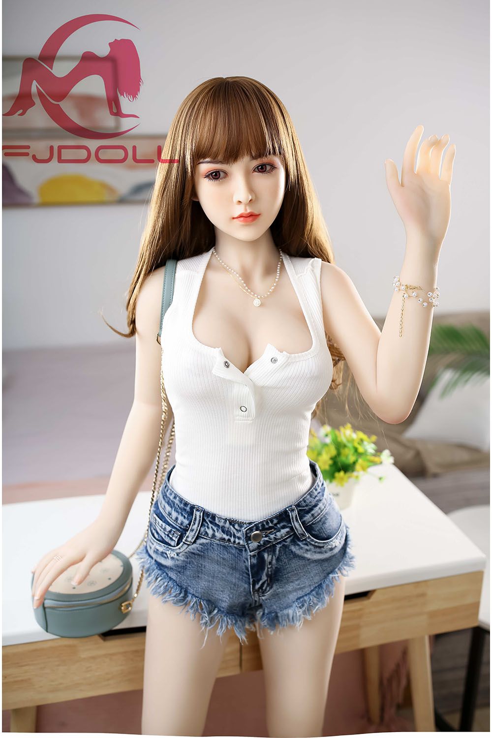 Picture of 159cm/5ft2 C-Cup Silicone Head Sex Doll - Zeylah
