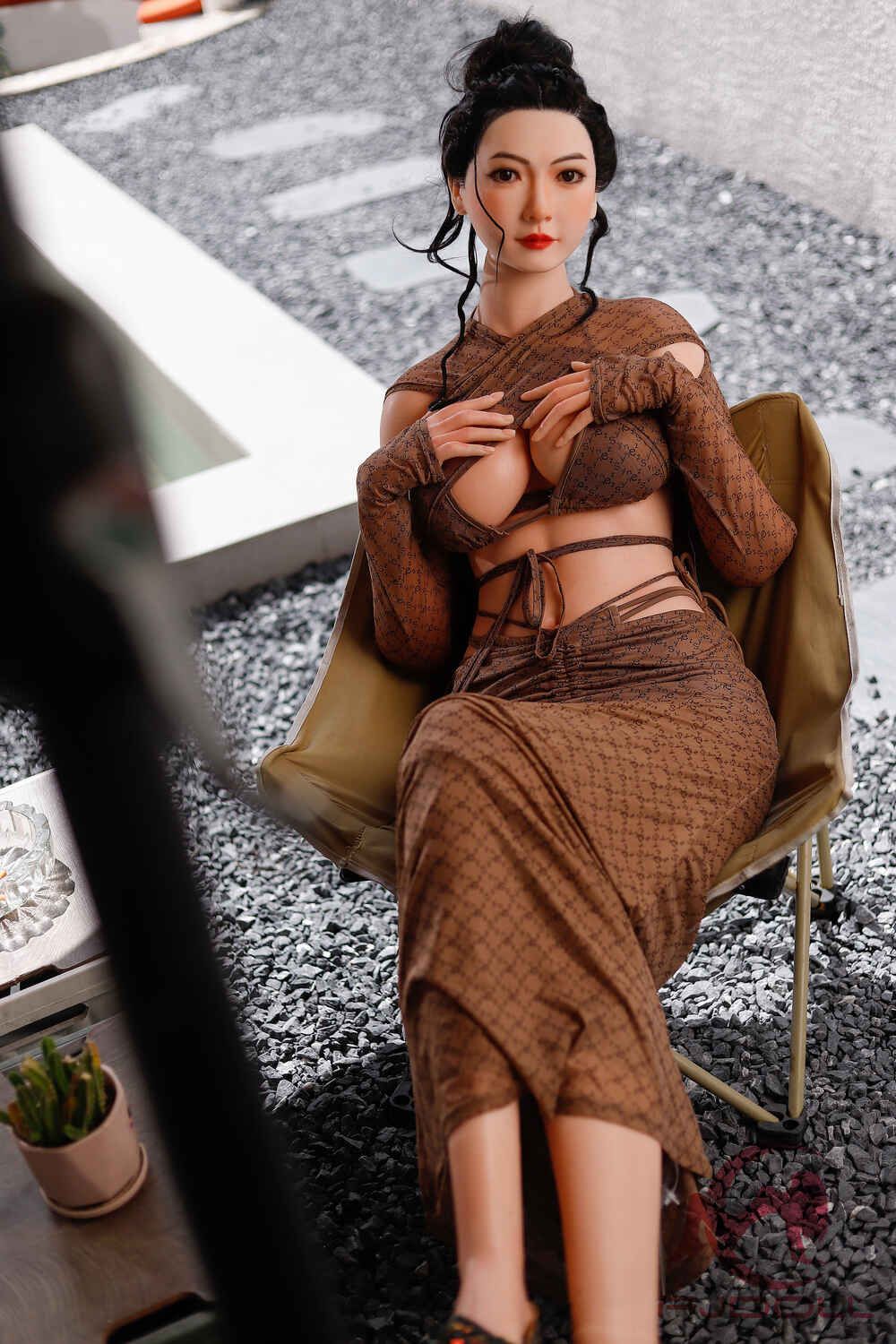 Picture of 168cm/5ft6 E-cup Silicone Sex Doll – Yiyi