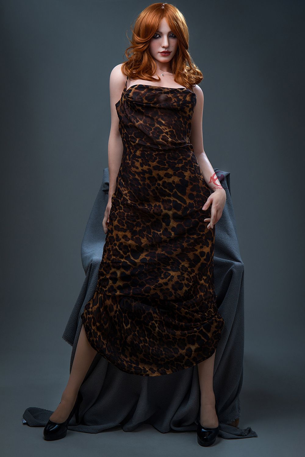 Picture of 170cm/5ft7 E-Cup Silicone Sex Doll - Levretta | Blonde Beauty, Full Curves, Mature Elegance