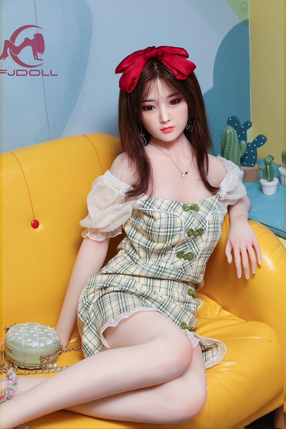 Picture of 159cm/5ft2 C-Cup Silicone Head Sex Doll - Khelera