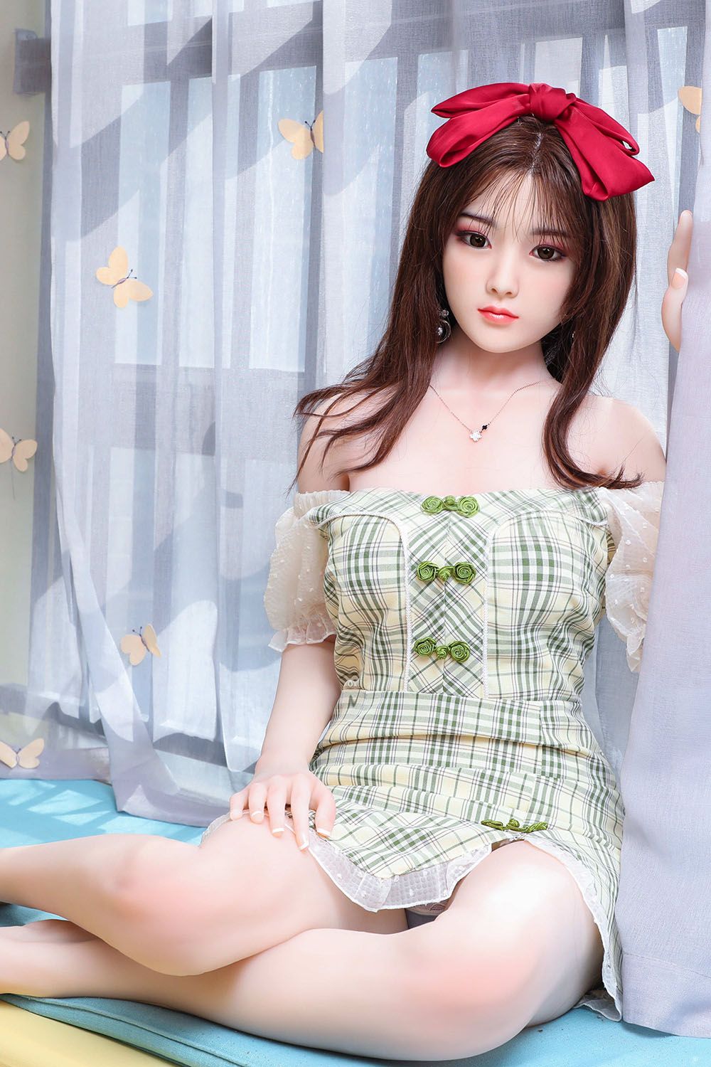 Picture of 159cm/5ft2 C-Cup Silicone Head Sex Doll - Khelera