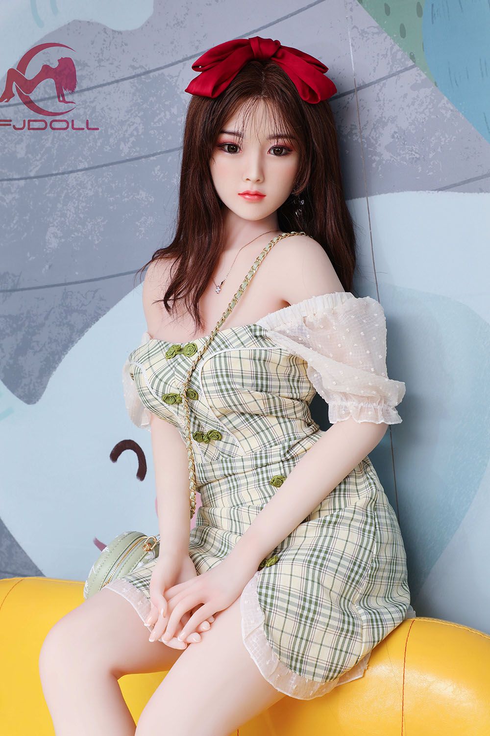 Picture of 159cm/5ft2 C-Cup Silicone Head Sex Doll - Khelera