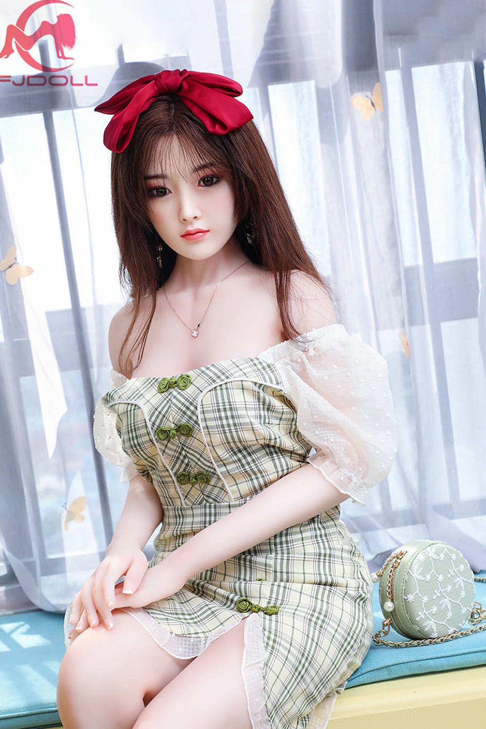 Picture of 159cm/5ft2 C-Cup Silicone Head Sex Doll - Khelera