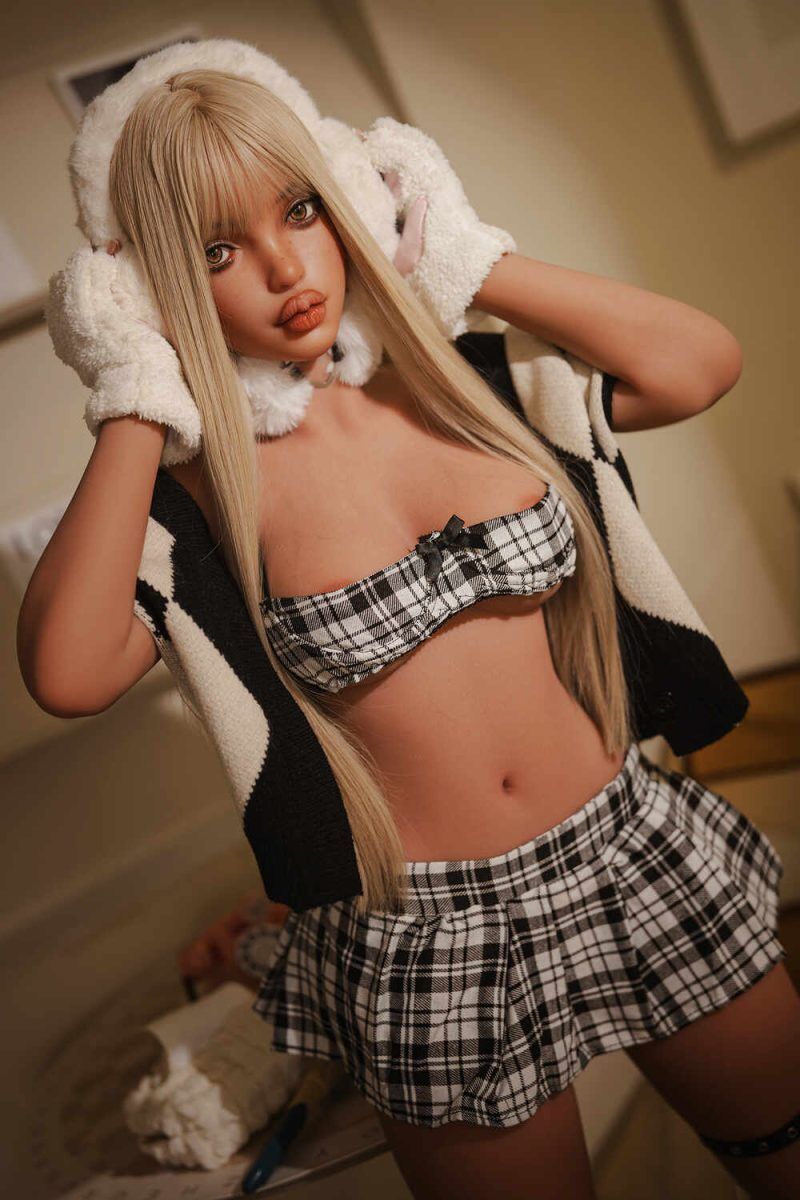 Picture of Rosretty 152cm/4ft12 C-cup Silicone Head Sex Doll – Michelle Jean