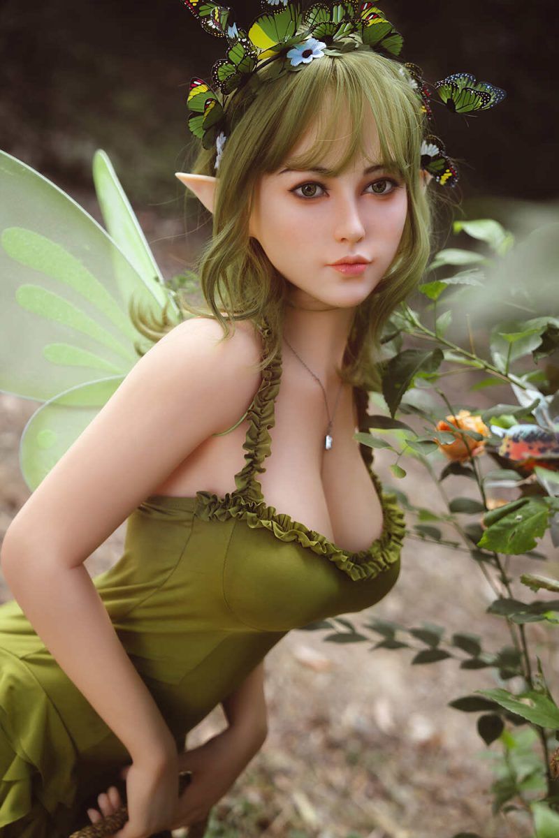 Picture of Rosretty 160cm/5ft3 C-cup Silicone Head Sex Doll – Zenya