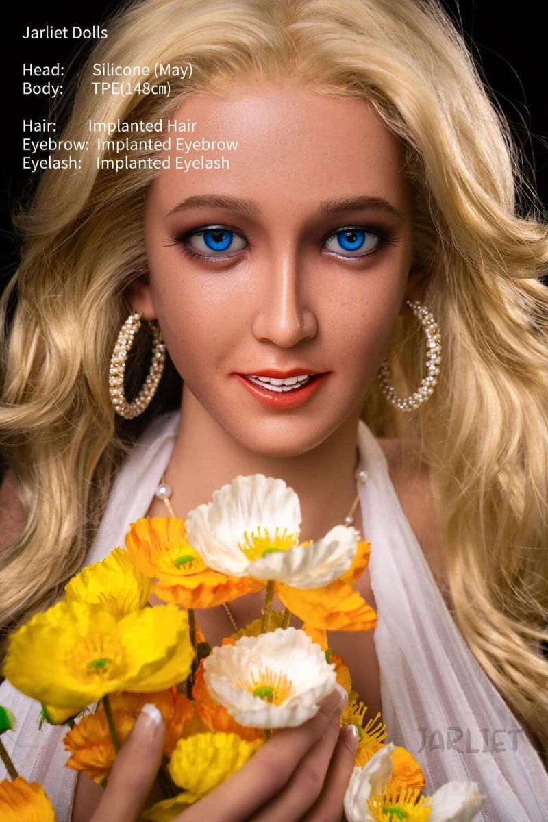 Picture of Jarliet Doll - 148cm/4ft10 E-cup Silicone Head Sex Doll – May