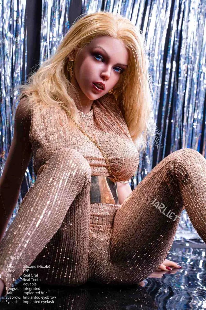 Picture of Jarliet Doll - 148cm/4ft10 E-cup Silicone Head Sex Doll – Nicole