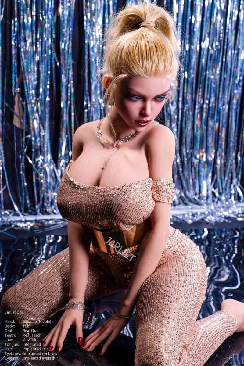 Picture of Jarliet Doll - 148cm/4ft10 E-cup Silicone Head Sex Doll – Nicole