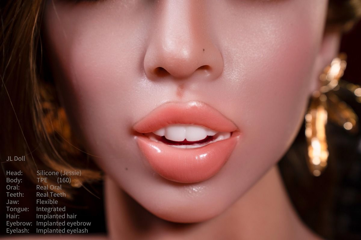 Picture of Jarliet Doll - 160cm/5ft3 M-cup Silicone Head Sex Doll – Jessie