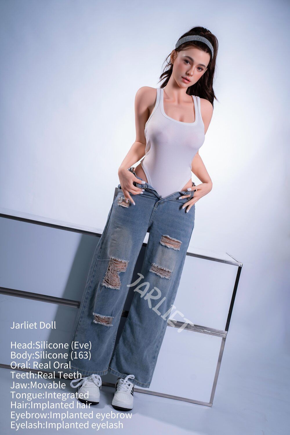 Picture of Jarliet Dolls 5ft4/163cm G-cup Silicone Sex Doll – Eve