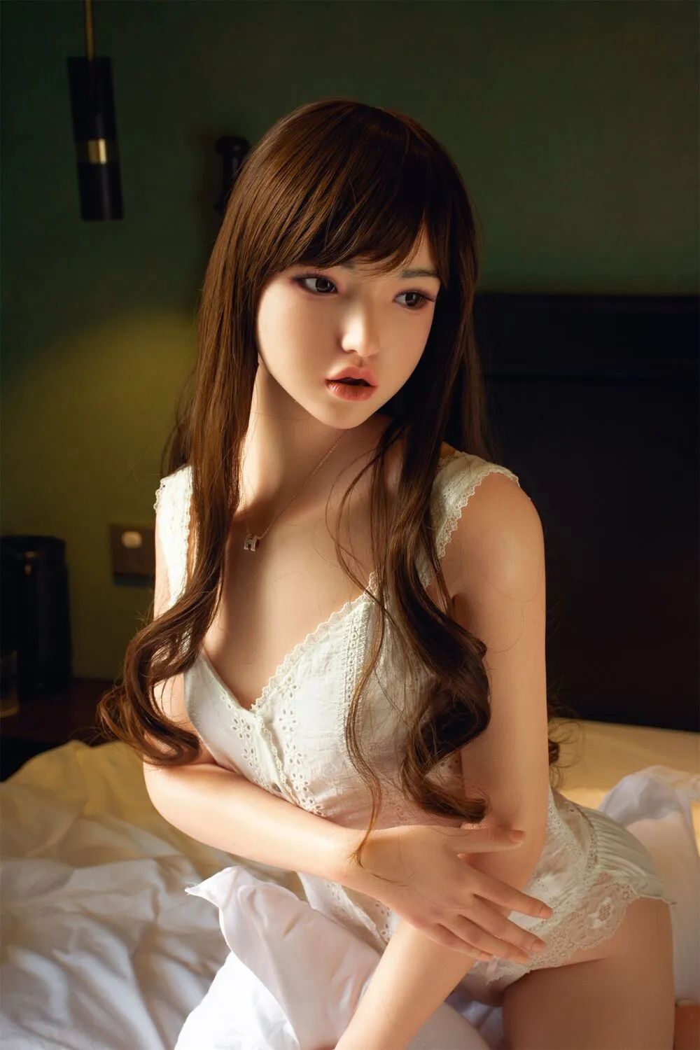 Picture of 151cm/4ft11 A-cup Silicone Sex Doll – Huadai