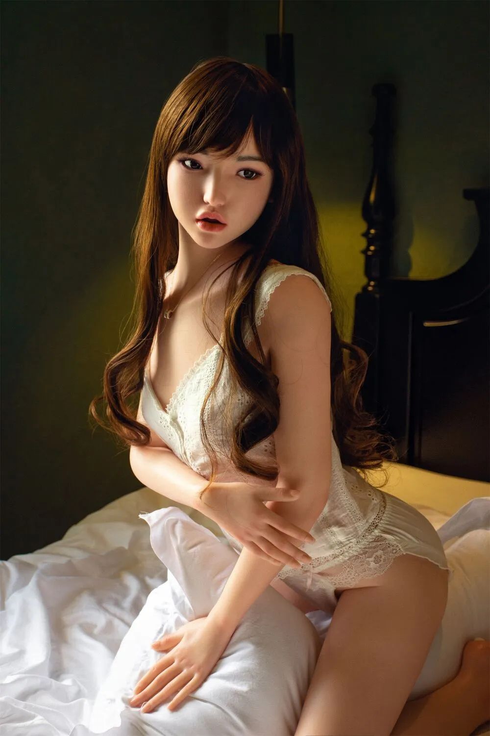 Picture of 151cm/4ft11 A-cup Silicone Sex Doll – Huadai