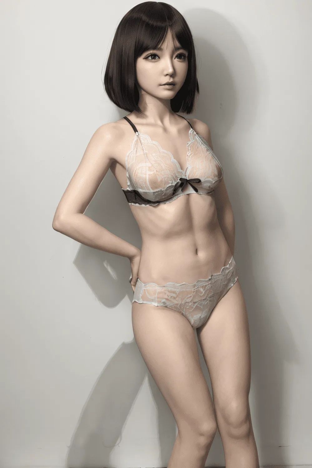 Picture of 151cm/4ft11 A-cup Silicone Sex Doll – Mumei