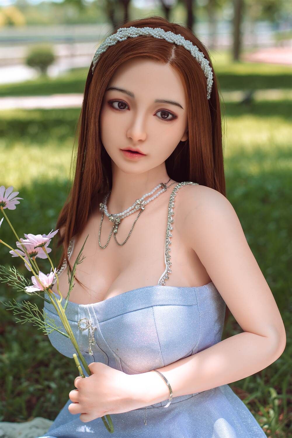 Picture of 155cm/5ft1 C-cup Silicone Sex Doll – Meijia