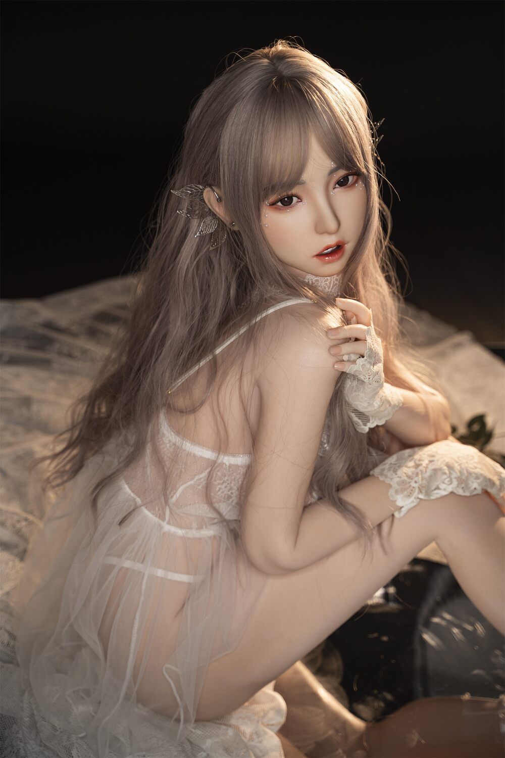 Picture of 158cm/5ft2 F-cup Silicone Sex Doll – Baomeisha (Real Skin Texture Version)