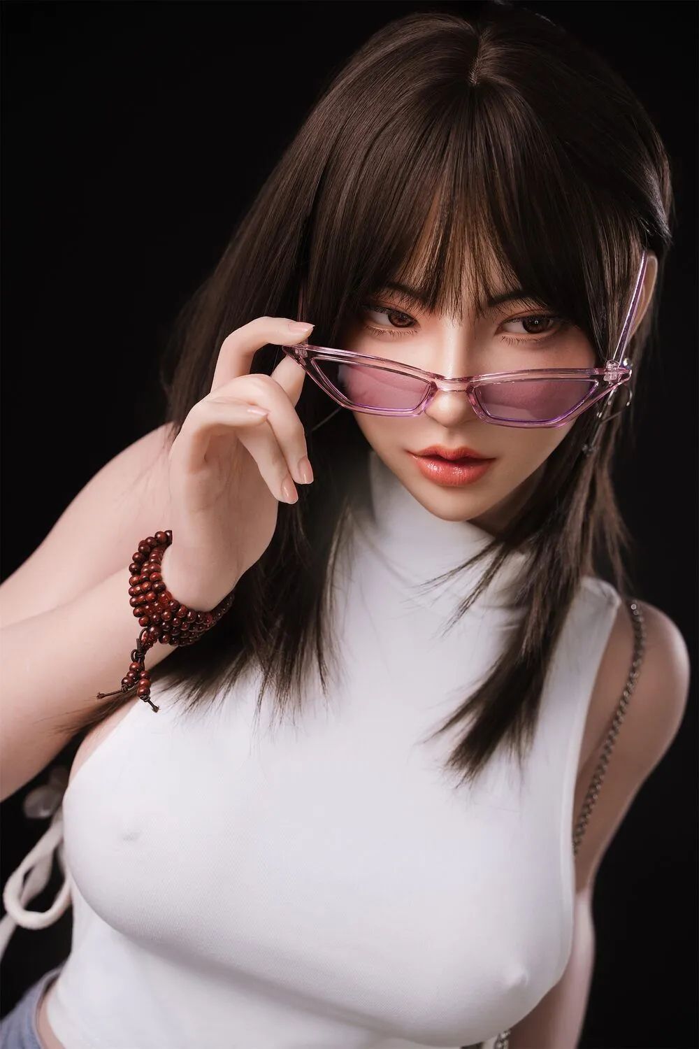 Picture of 163cm/5ft4 E-cup Silicone Sex Doll – Kazuko (Real Skin Texture Version)