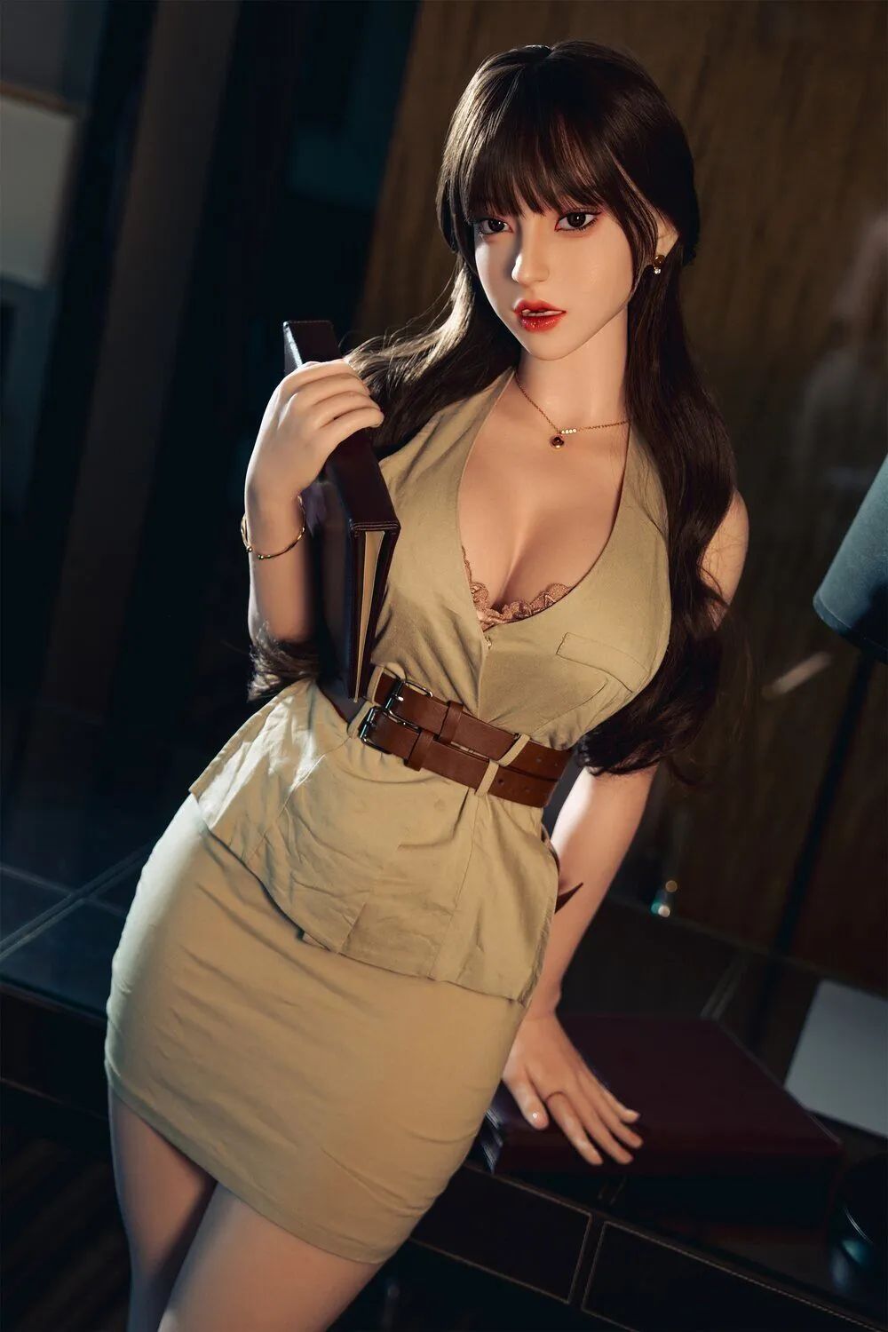 Picture of 163cm/5ft4 E-cup Silicone Sex Doll – Peal (Real Skin Texture Version)