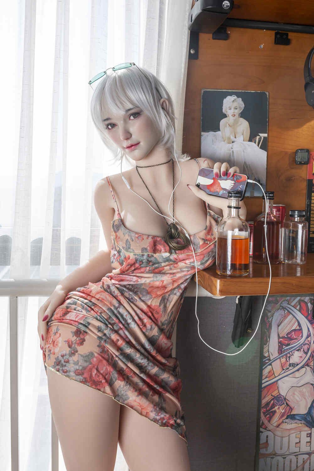 Picture of JY Doll 163cm/5ft4 F-cup Silicone Sex Doll – Ava