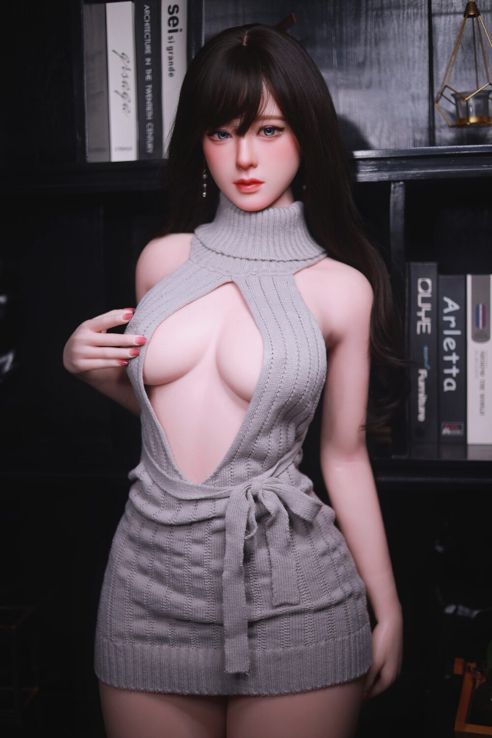 Picture of JY Doll 168cm/5ft3 D-cup Silicone Sex Doll – Manting