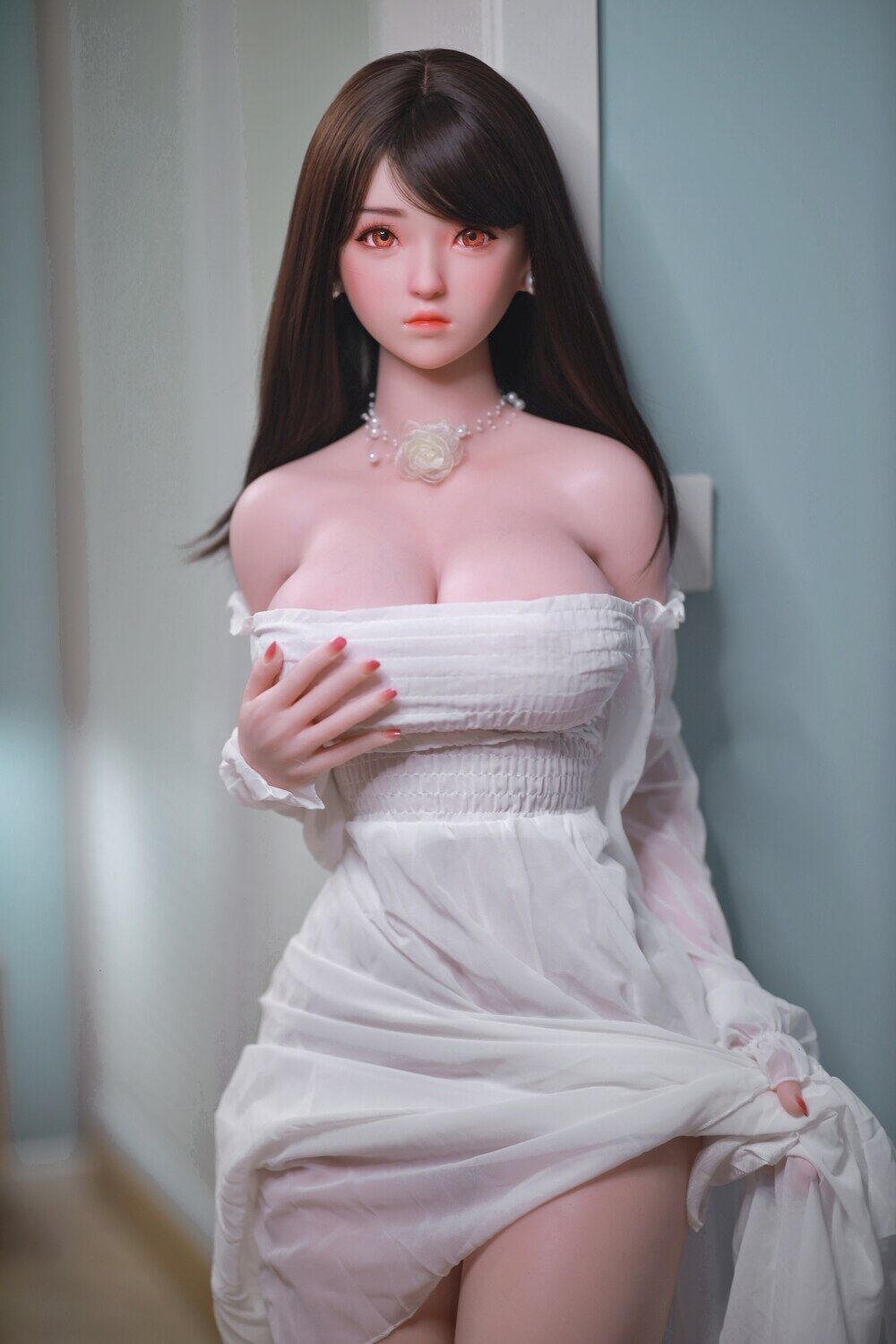 Picture of JY Doll 161cm/5ft3 G-cup Silicone Sex Doll – Lian Meng