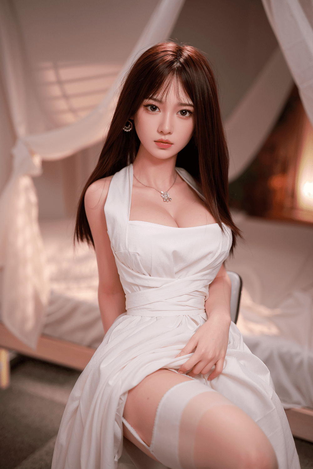 Picture of JY Doll 163cm/5ft4 F-cup Silicone Sex Doll – Xiao Long Nu