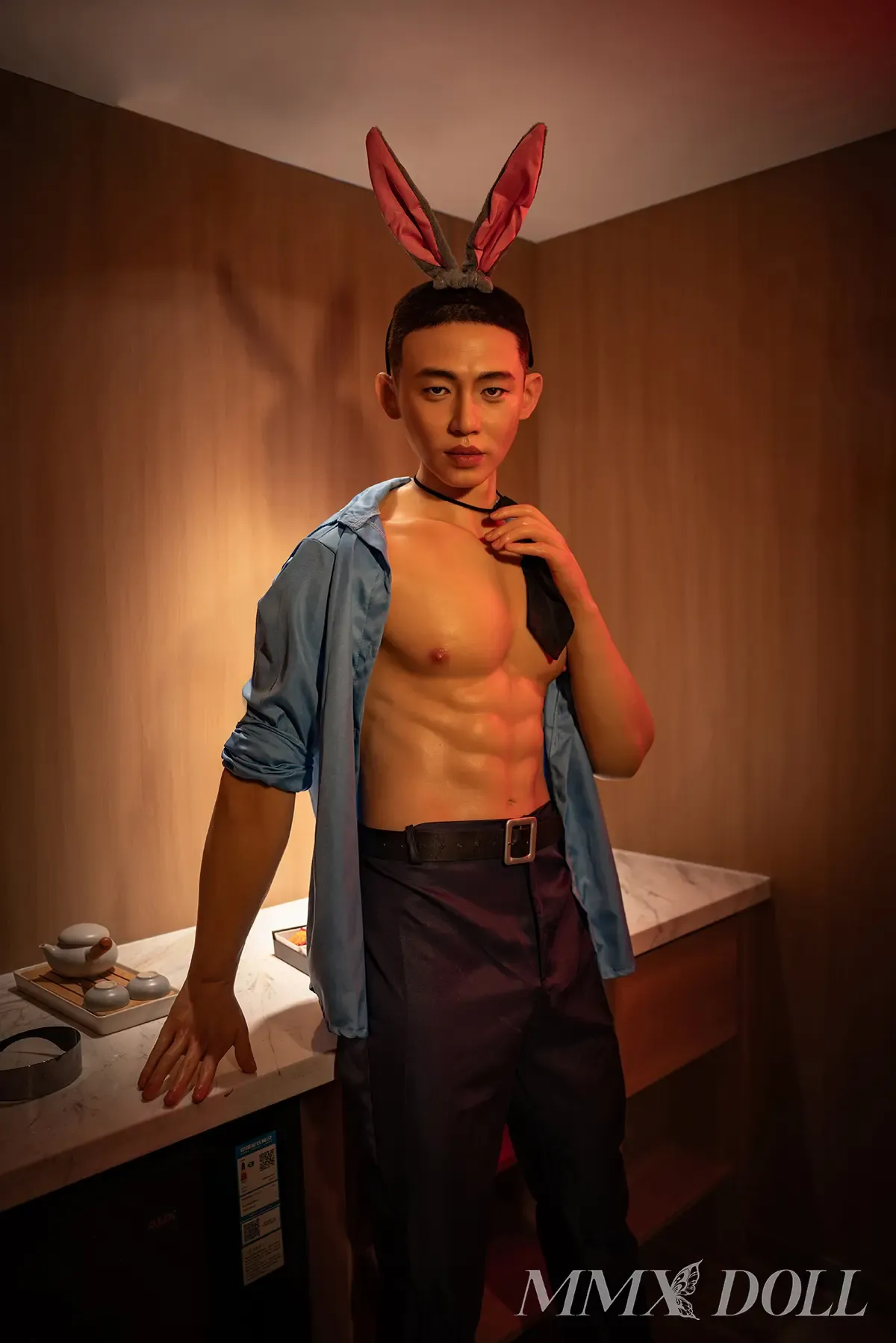 Picture of MMX Doll YuAn - 183cm/6.00' Full Silicone Asian Male Sex Doll