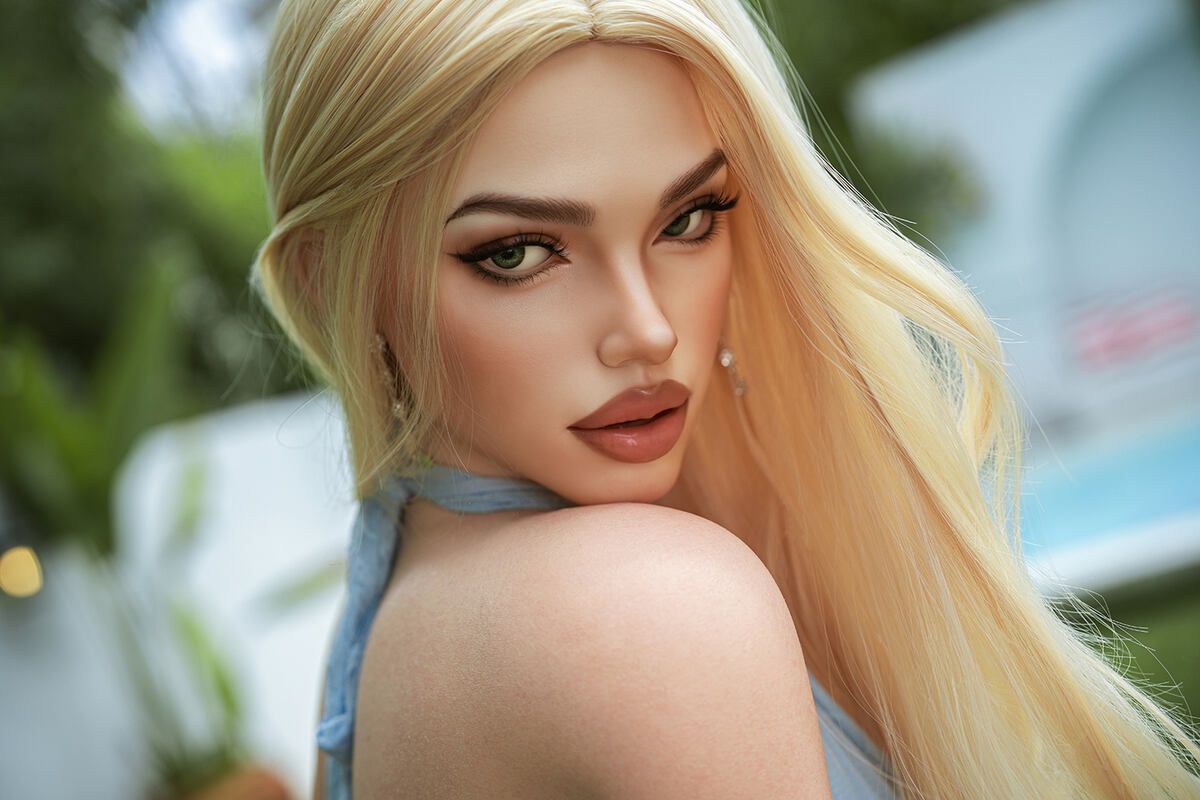 Picture of SY Doll 160cm/5ft3 D-cup Silicone Sex Doll – Movable Jaw Head M22