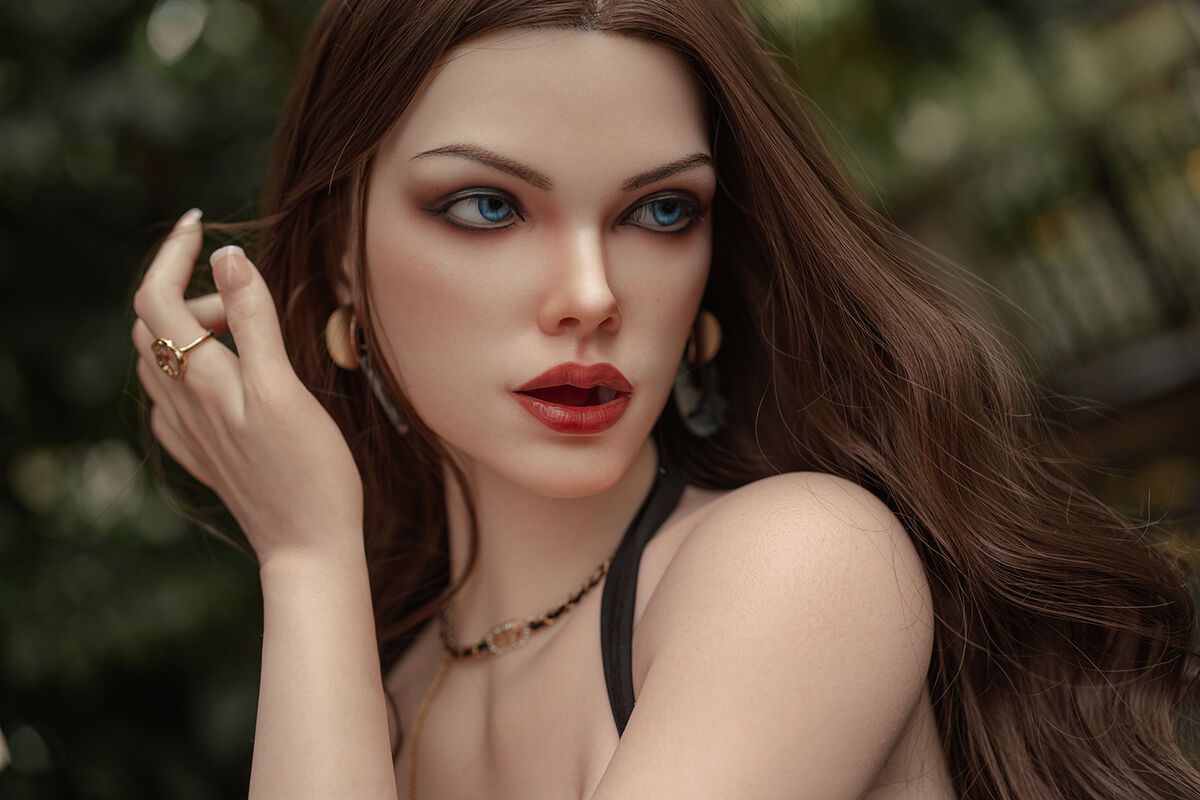 Picture of SY Dolls 168cm/5ft6 D-cup Silicone Sex Doll – Movable Jaw Head M14