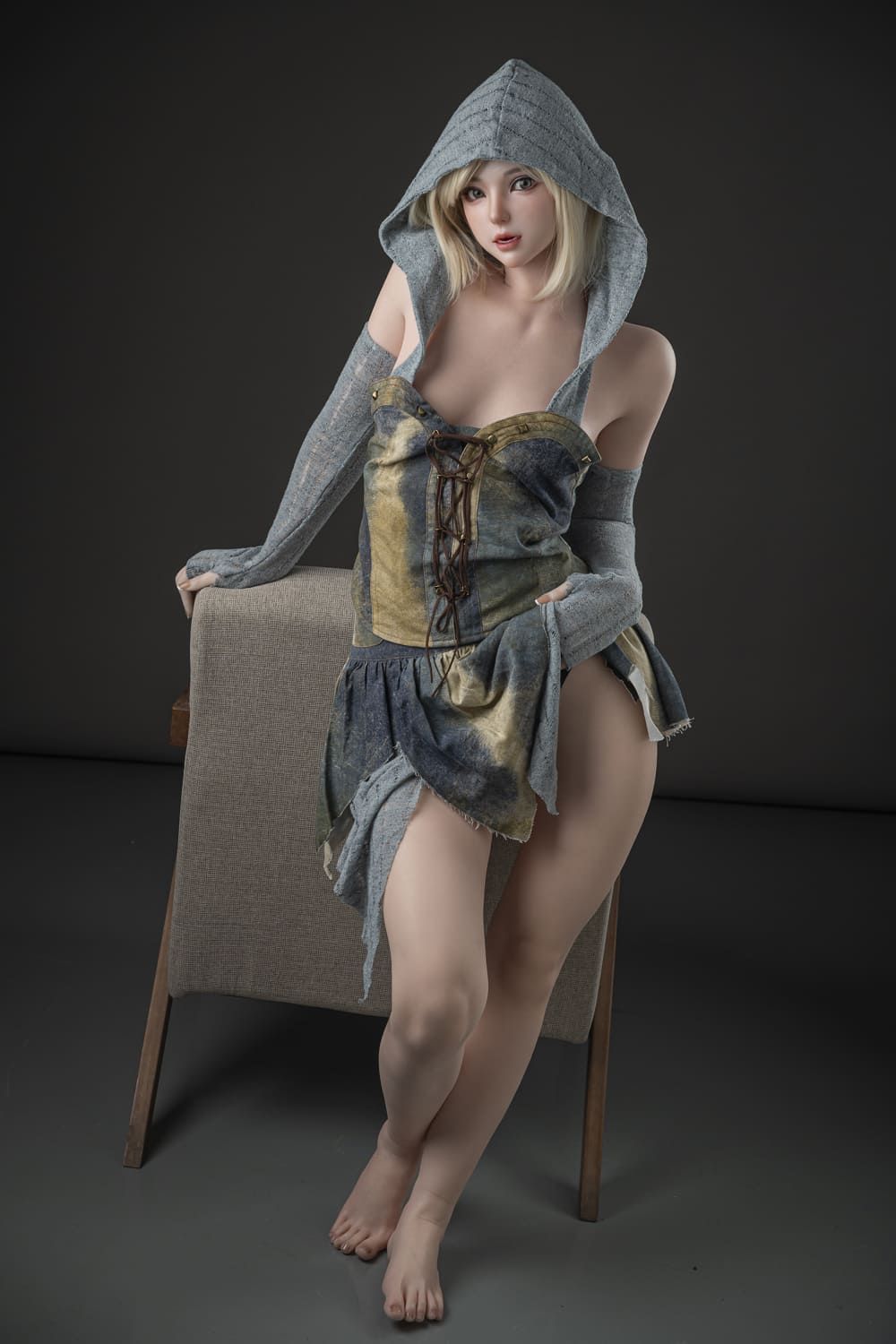 Picture of JXDOLL 160cm/5ft3 B-cup Silicone Head Sex Doll – Elara