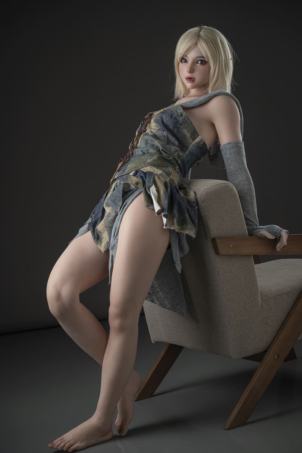 Picture of JXDOLL 160cm/5ft3 B-cup Silicone Head Sex Doll – Elara