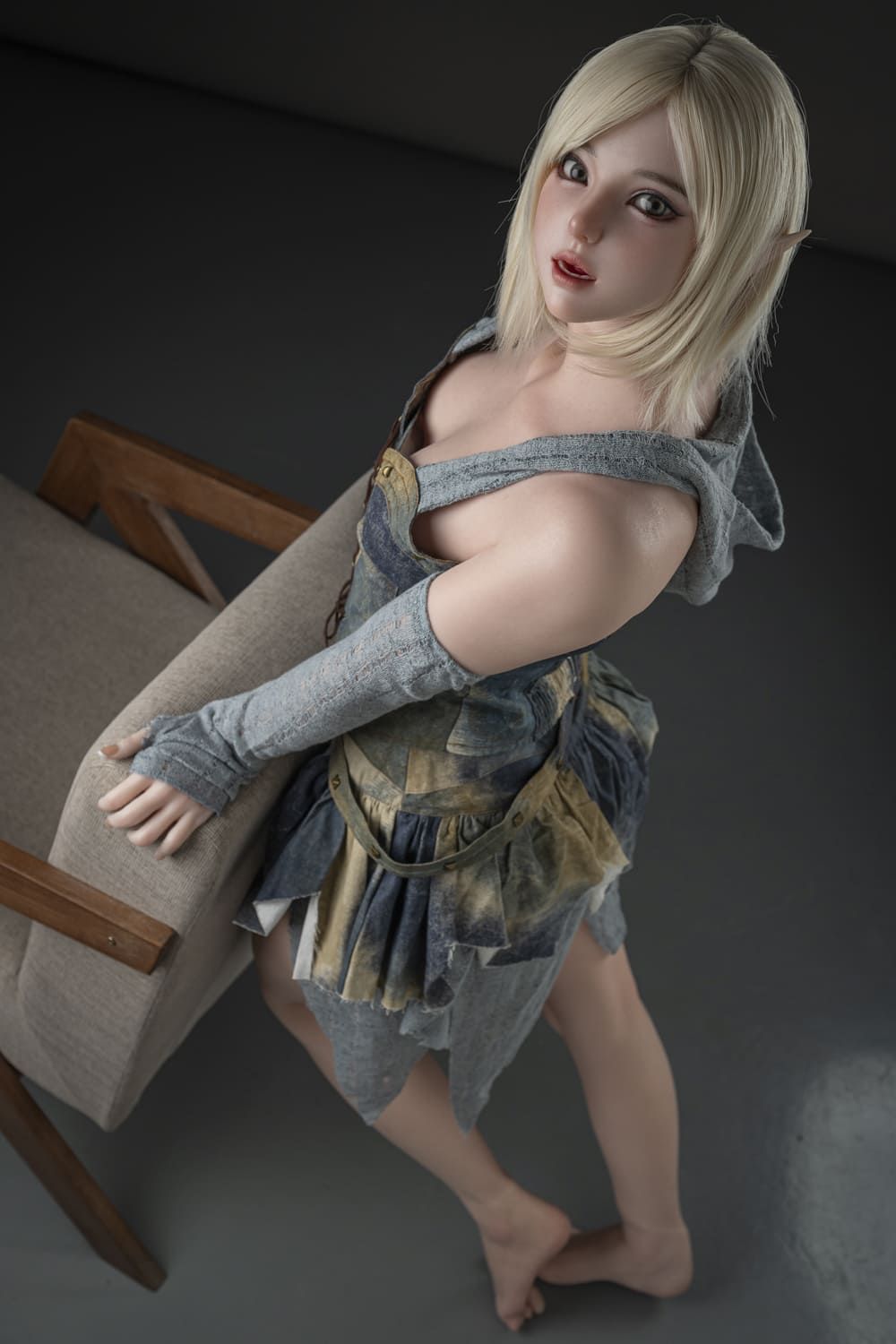 Picture of JXDOLL 160cm/5ft3 B-cup Silicone Head Sex Doll – Elara