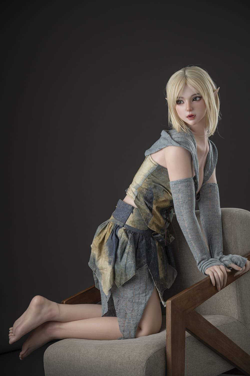 Picture of JXDOLL 160cm/5ft3 B-cup Silicone Head Sex Doll – Elara