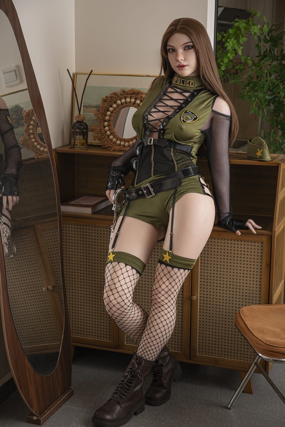 Picture of JXDOLL 164cm/5ft5 D-cup Silicone Head Sex Doll – Megan