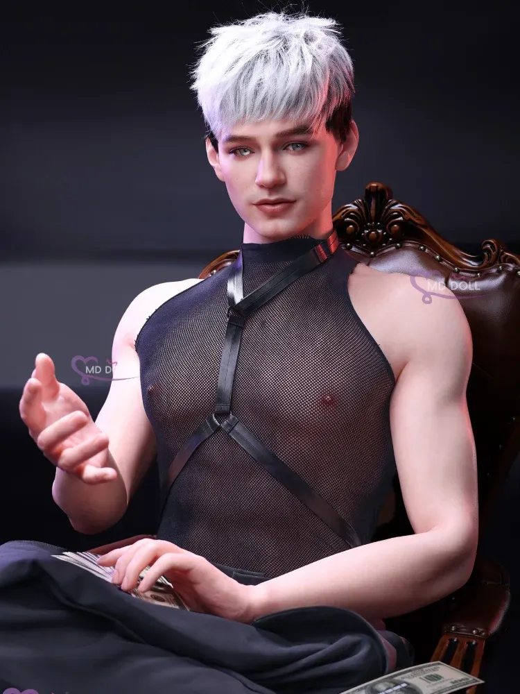 Picture of MDDoll 180cm/5ft9 Jason male full silicone sex doll (D-1)