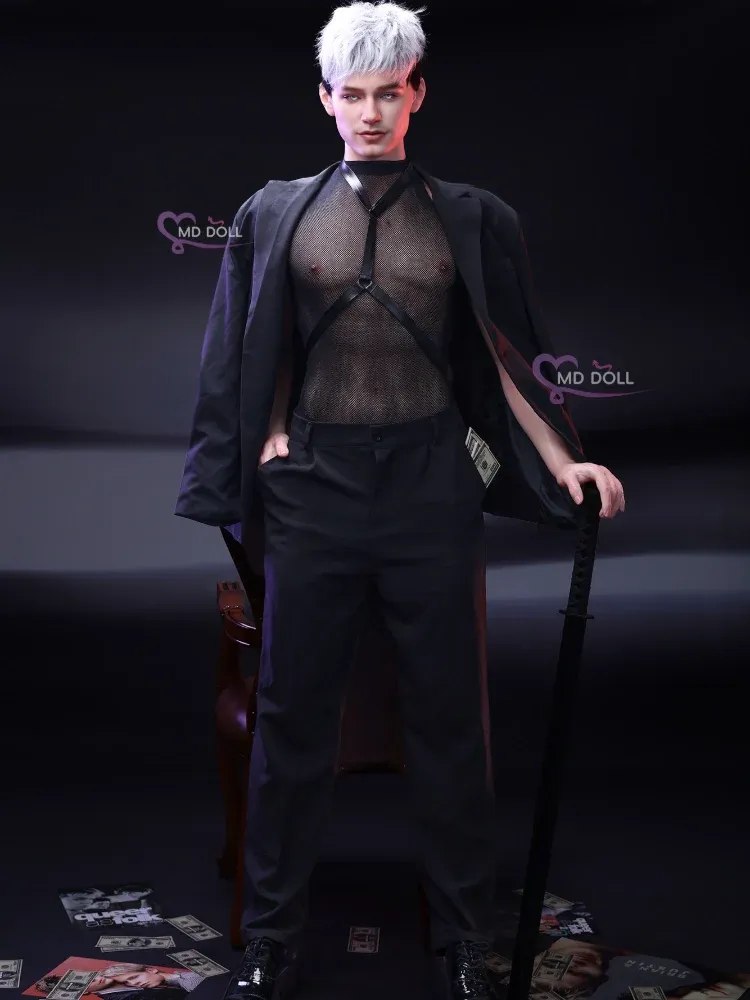 Picture of MDDoll 180cm/5ft9 Jason male full silicone sex doll (D-1)
