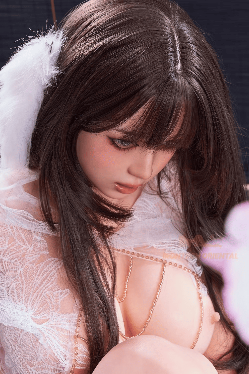 Picture of Irontech Dolls Full Silicone Sex Doll E-CUP161cm/5ft3 T3 ROS MAX Silk Glow Oriental Series Nia
