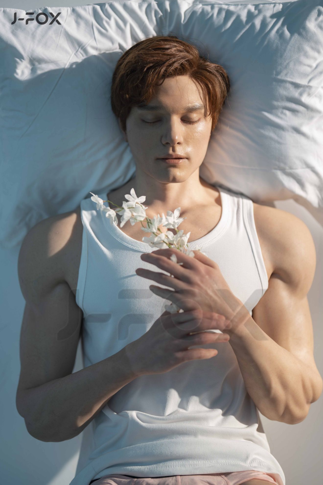 Picture of J-fox 184cm Sleepy Boy Male Silicone Sex Doll