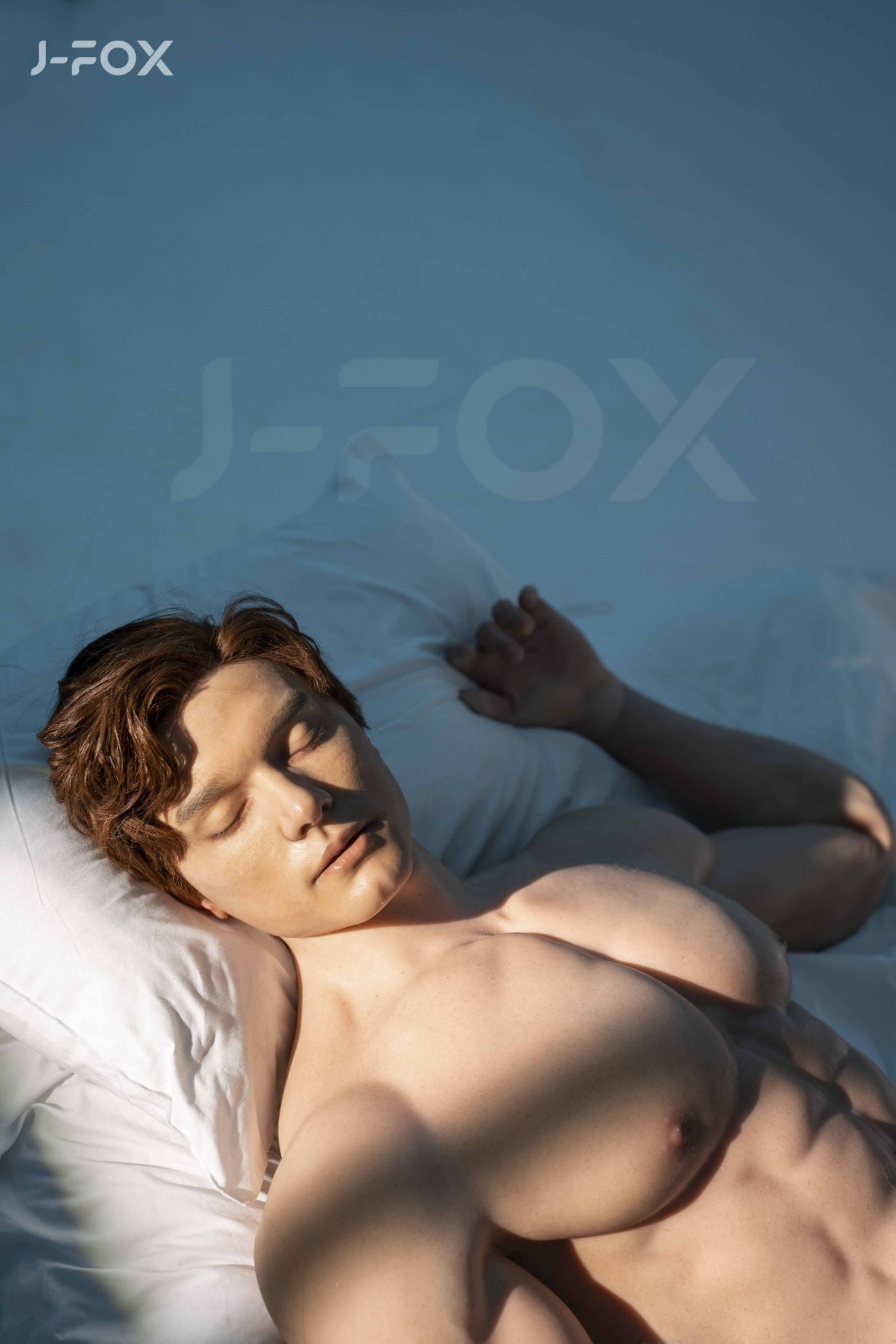 Picture of J-fox 184cm Sleepy Boy Male Silicone Sex Doll