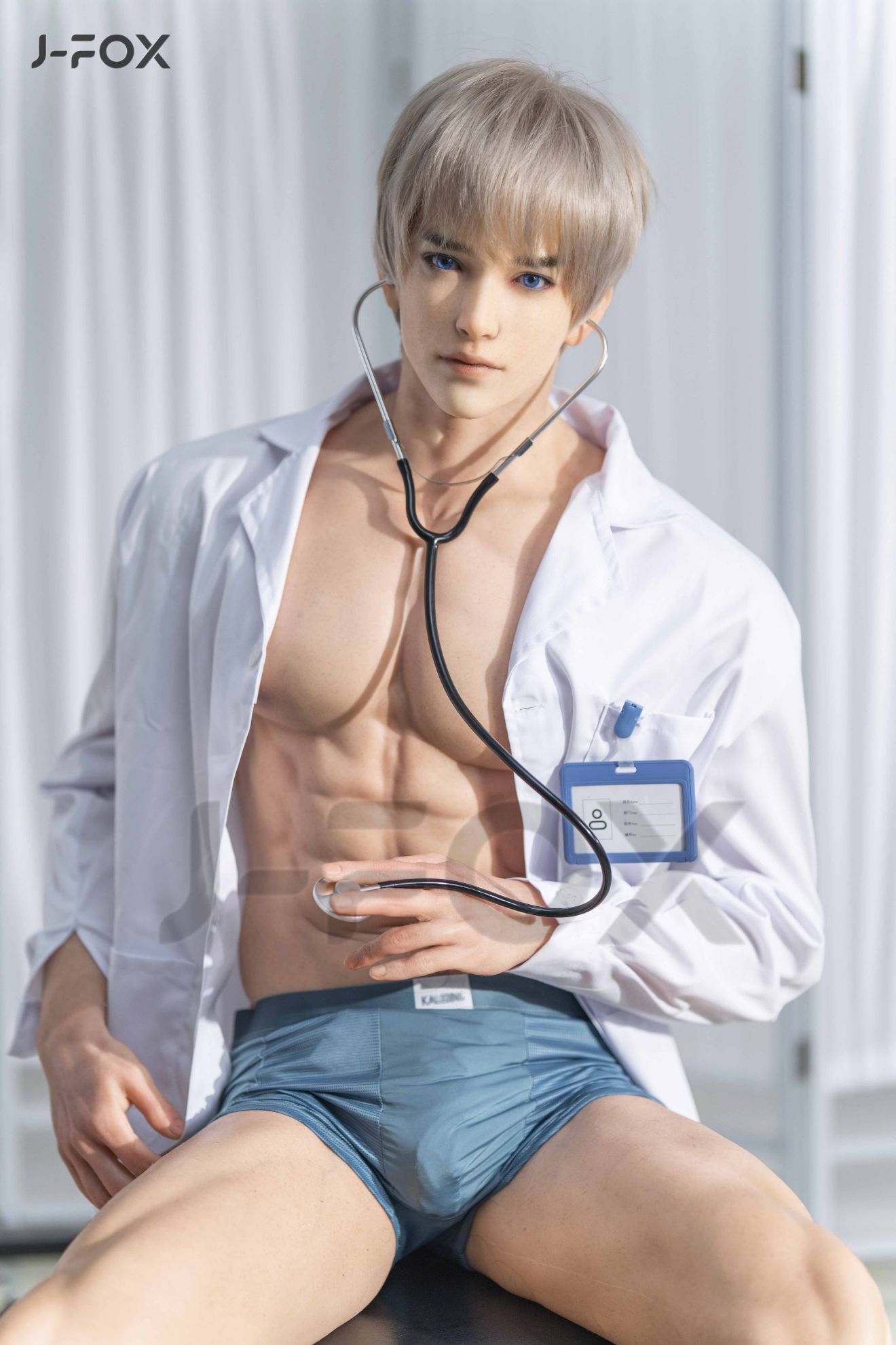 Picture of J-fox 184cm Private Doctor Silicone Male Sex Doll