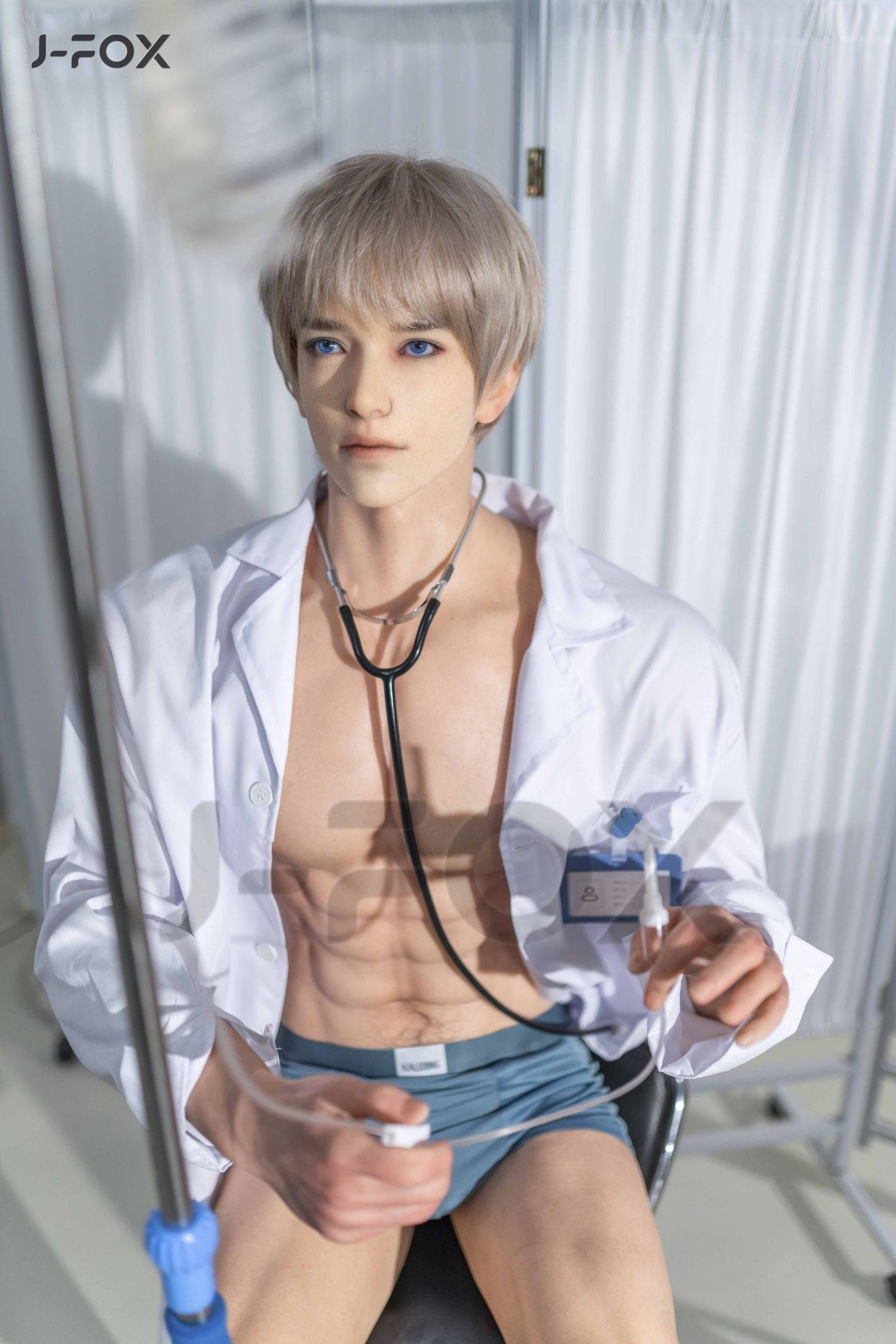 Picture of J-fox 184cm Private Doctor Silicone Male Sex Doll